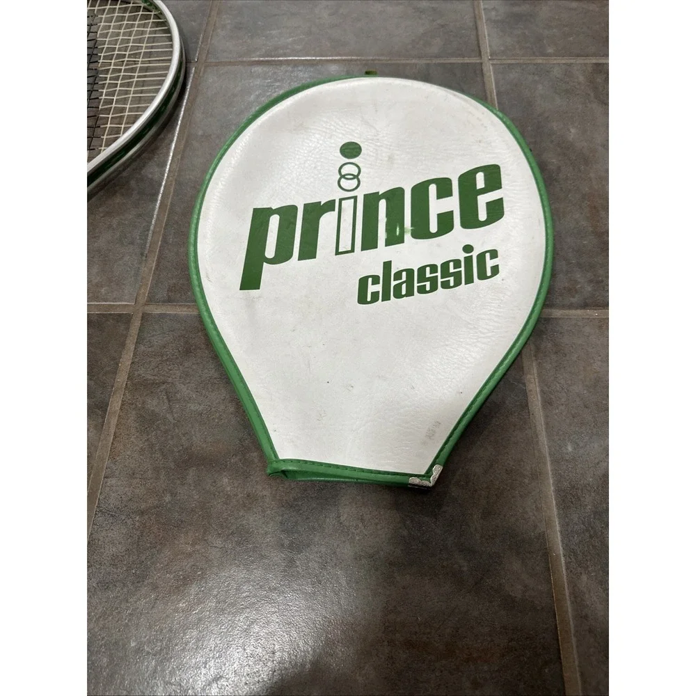 Vintage Prince Classic Aluminum 1982 Tennis Racquet And Cover 4‎ 1/2